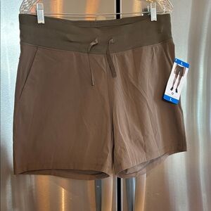 Tuff Athletics Women's Brown Athletic Shorts